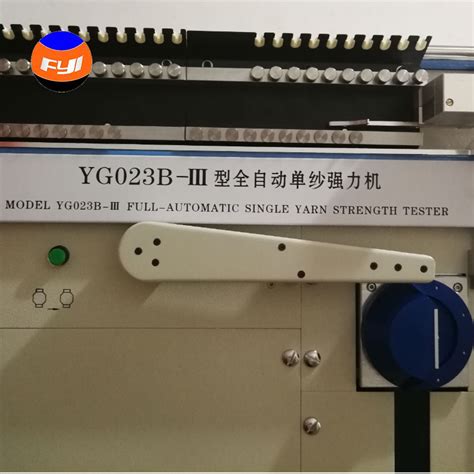 single end yarn strength tester vendor|ASTM D2256 Single Yarn Strength Tester GT.